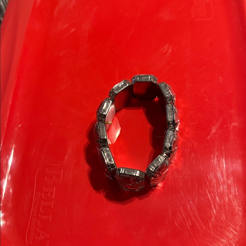 Silver Crystal bracelet - Picture 2 of 2